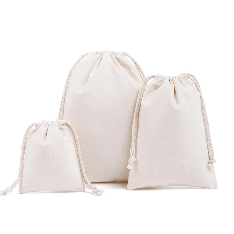 StructureFit™ Cotton Drawstring Bags