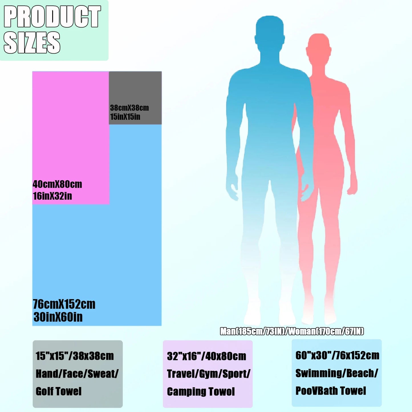 StructureFit™ HydroSwift Multi-Sport Towel